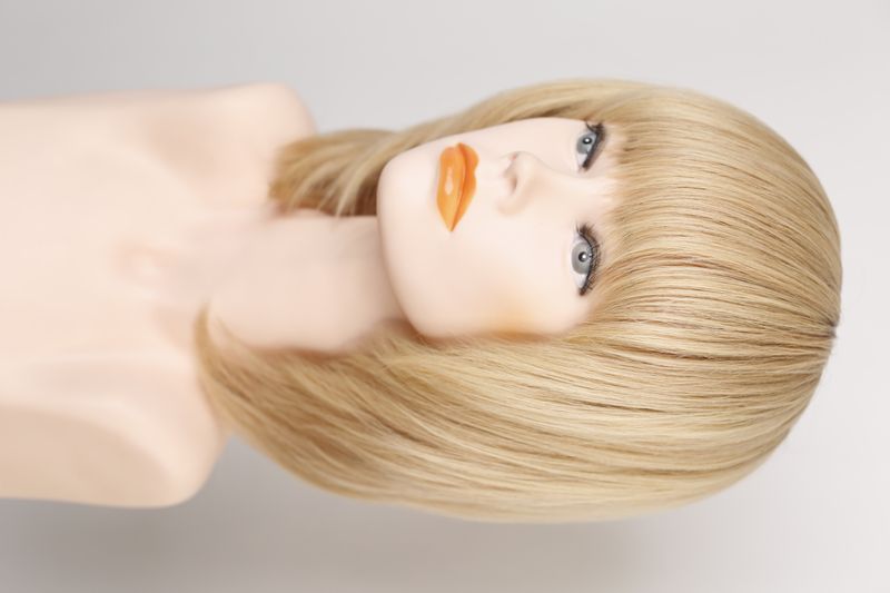 Women's natural wig 31494 Wigs-8T-12/22 (8T-12/22) blonde medium length hair