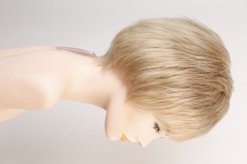Wig women's 31418 31418 HMH-3771HH (RHL24B) Natural blonde medium length hair