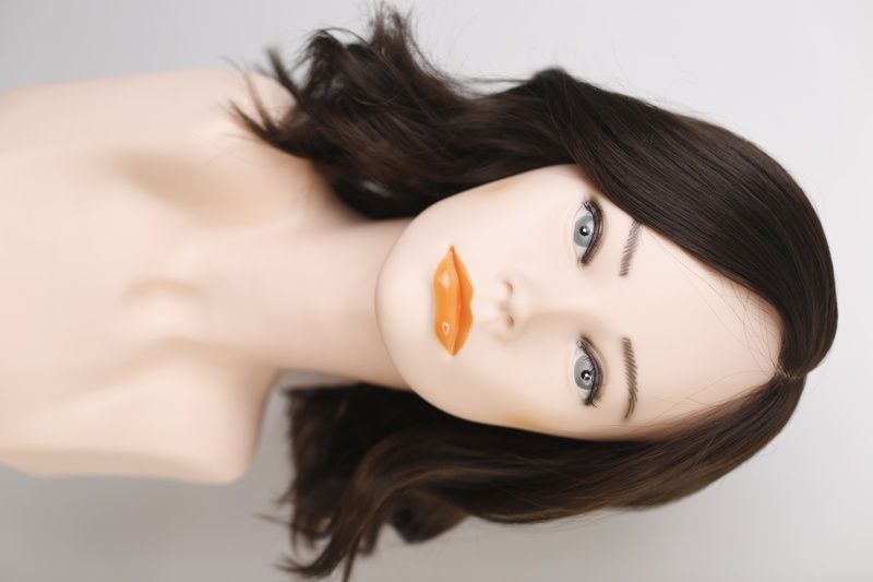 Women's wig 52926 (5B) Medium length artificial russet hair