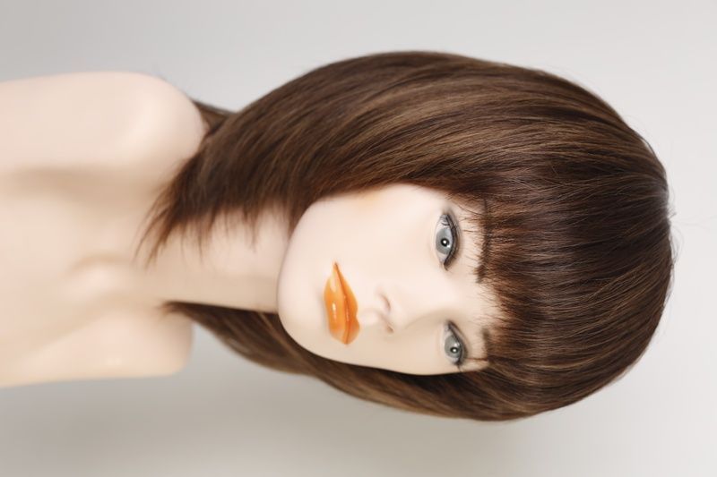Wig woman's 31495 Wigs-4T-P4/8 (4T-P4/8) Natural medium length russet hair
