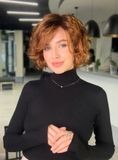 Synthetic women's wig 041564 Movie Star (Safranred Rooted) Medium length red hair