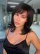 Synthetic women's wig 041565 Alive Mono Part (Espresso Mix) Dark hair of medium length