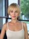 Women's natural wig 31524 H440EHH (613) blonde short hair