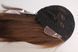 Натуральный парик женский 31672 Wigs M LACE (F2/33) Тёмные длинные волосы