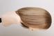 Natural wig women's 31623 H9035BHH (12H26) Medium length light brown hair