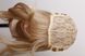 Synthetic wig women's 53162 H5222 (19) Light brown medium-length hair