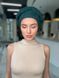 Turban 12125 Model czapki z drapowaniem na czterech szwach