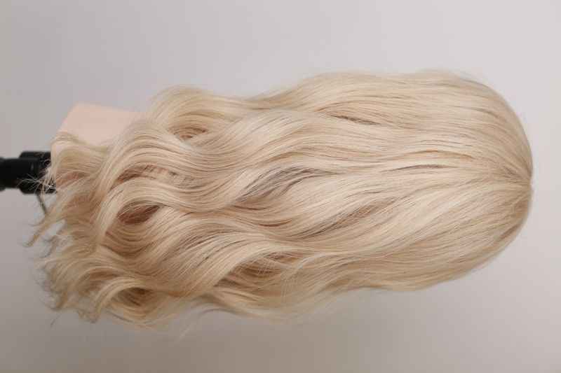 Парик система 031252 (10/0) Naturalne blond długie włosy - фото
