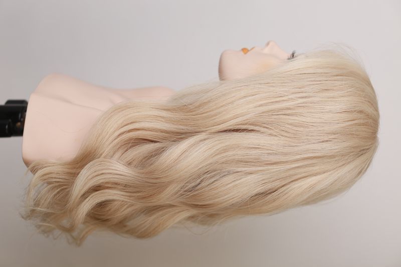 Парик система 031252 (10/0) Naturalne blond długie włosy - фото