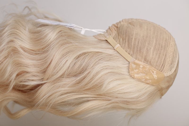 Парик система 031252 (10/0) Naturalne blond długie włosy - фото