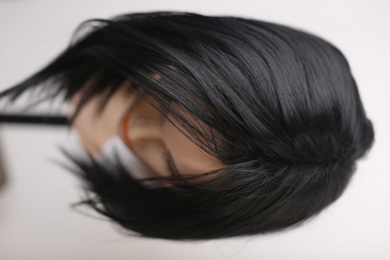 Wig women's 53014 HCXD934 (1) Artificial dark hair of medium length