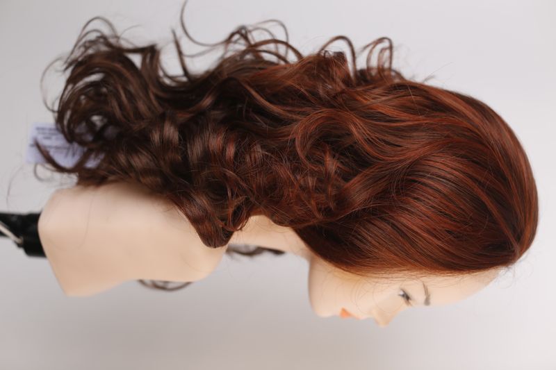 Peruka 041235 #1101 LACE FRONT CASUAL CURL LONG (COPPER RED & MEDIUM AUBURN) - фото