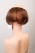 Natural hair pieces 8/566 (7) Light brown short hair