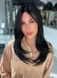 Synthetic women's wig 53225 H5071MP (1) Dark long hair