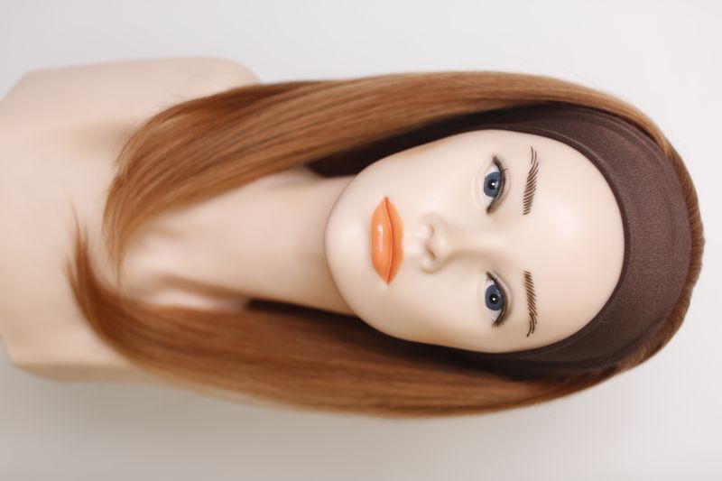 Half wig on a ribbon 7645 RGH-8780D R (30)