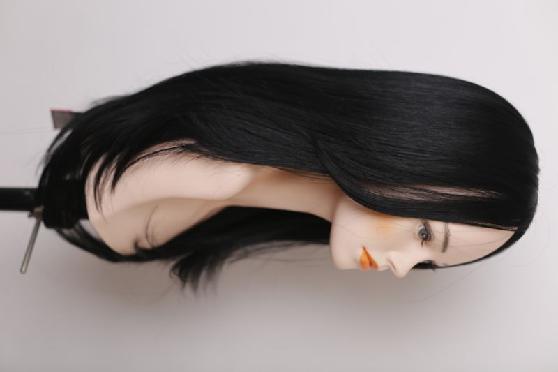 Synthetic women's wig 53225 H5071MP (1) Dark long hair