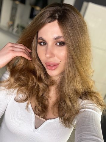 Natural wig system women's Couture 1/273 (7/7+9/7) Slavic light brown long hair