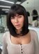 Synthetic women's wig 53053 H5222 (4) Dark hair of medium length