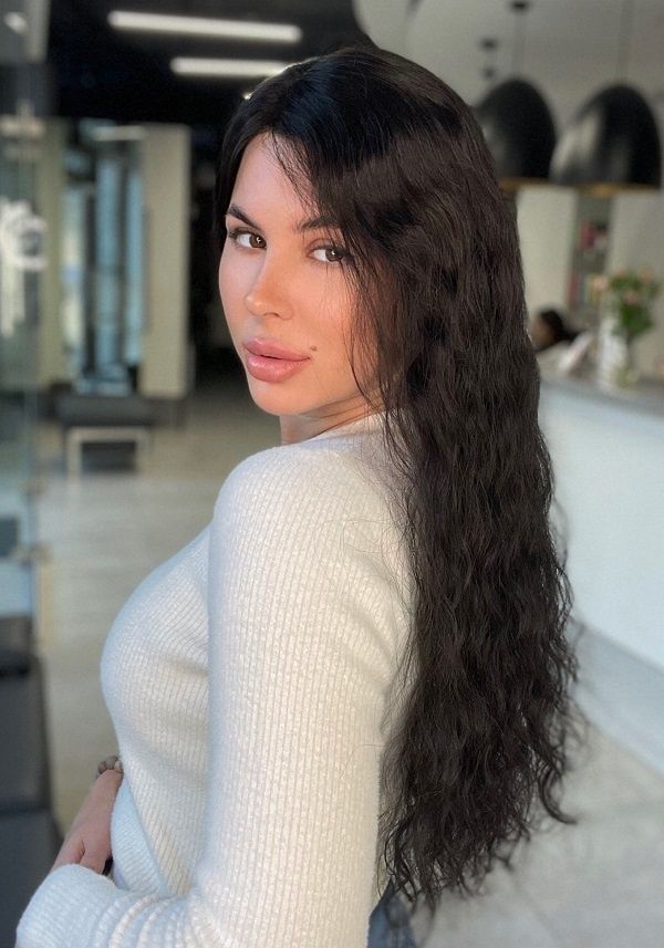 Women's Wig 3436 BW 22&rdquo; (4/0) Natural dark long hair