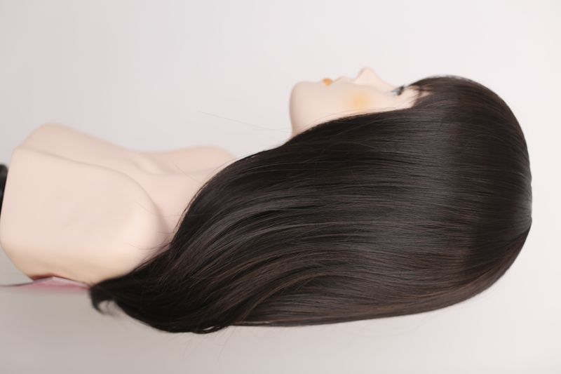 Synthetic women's wig 53053 H5222 (4) Dark hair of medium length