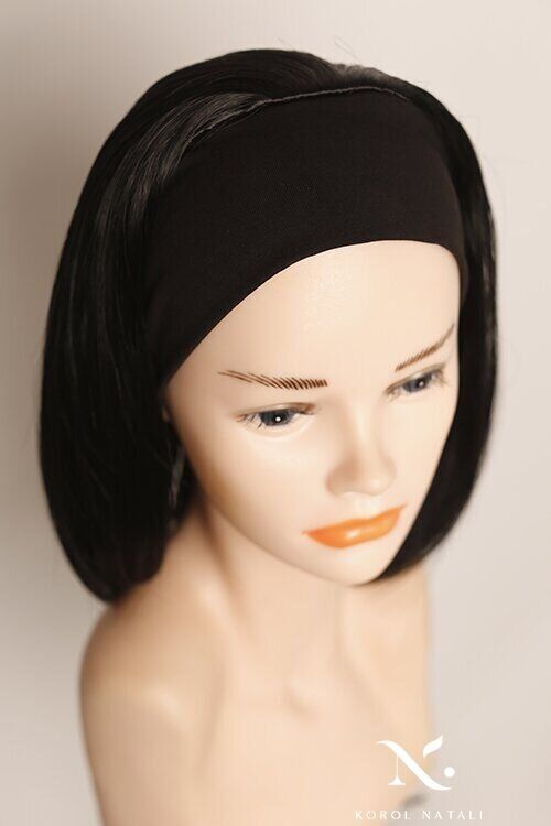 Half wig on a ribbon 7945  FALL+BOB (1)