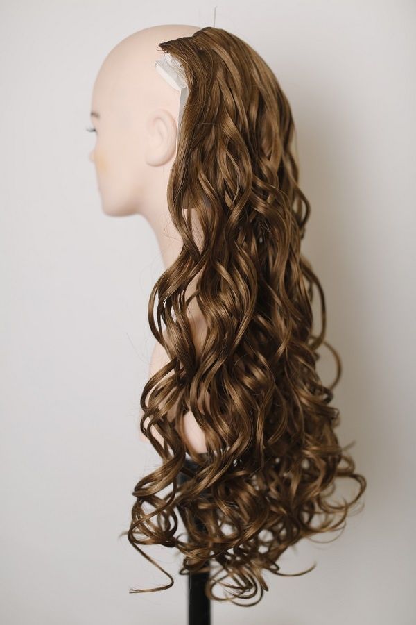 Hair pieces 8072 S 37776 (14) Artificial russet long hair