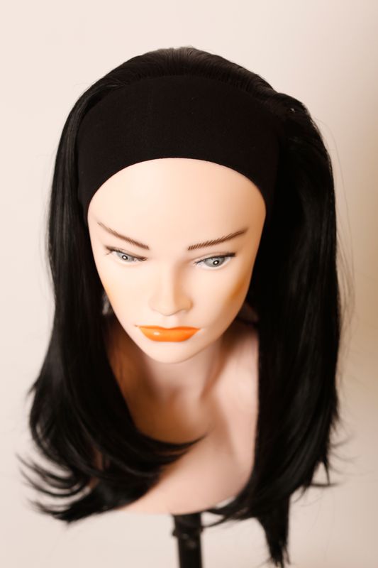 Half wig on a ribbon 7954 MONACA (1)