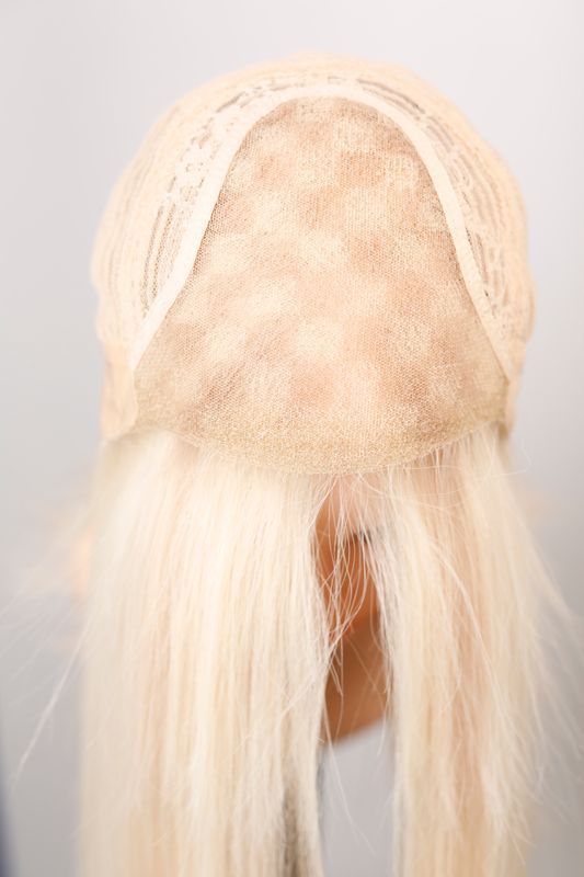 copy_Naturalna peruka damska 31680 WigsM Lace 9*5 (H18A/60) Blond długie włosy - фото