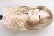 Synthetic wig women's 53243 242-3 (24/613) Blonde medium hair