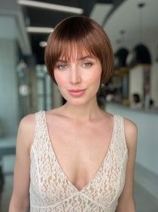 Парик женский 31290 HG-179HH (4). Натуральные темные короткие волосы - фото