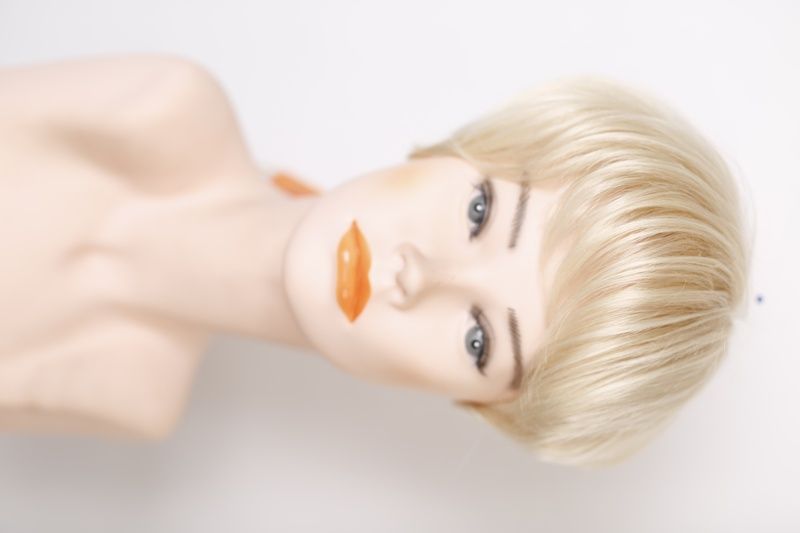 Sztuczna tupet 7788 RG-PO582 (24BT613) Kr&oacute;tkie włosy blond - фото